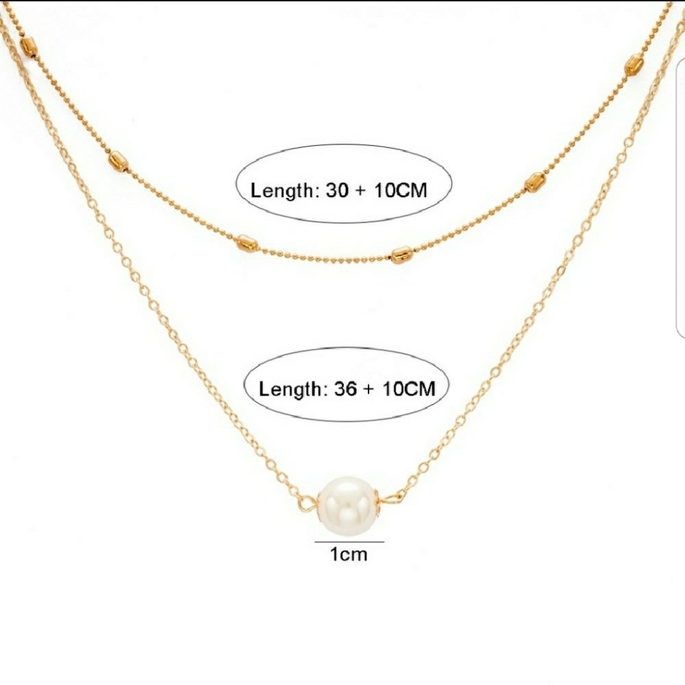 💕Host Pick!💕 Final price! 2 layer pearl necklace - Picture 3 of 3